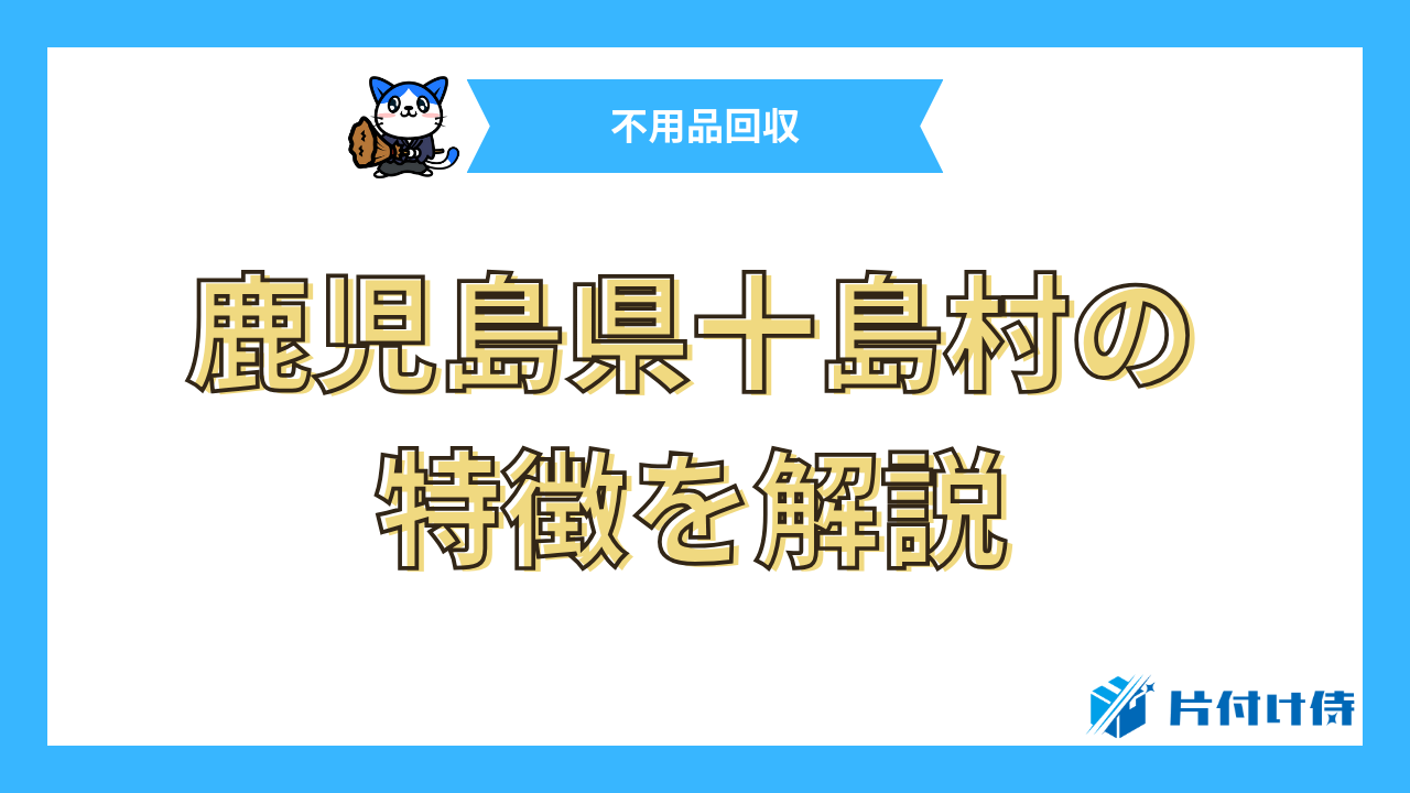 鹿児島県十島村の特徴を解説