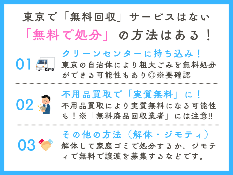 東京のおすすめ優良不用品回収業者8選！即日・激安引き取り可能な業者 
